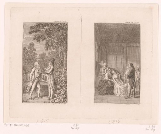 Two Scenes from Clarissa by Samuel Richardson