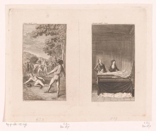 Two Scenes from Clarissa by Samuel Richardson