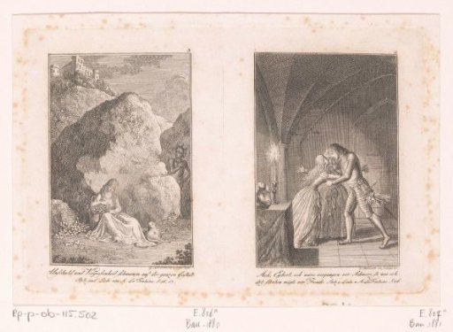 Two scenes from the stories of Wilhelm Gottlieb Becker