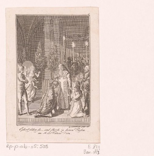 Agnes interrupts the wedding ceremony of Bertha and Egbert