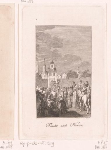 Fleeing people arrive at Hanau