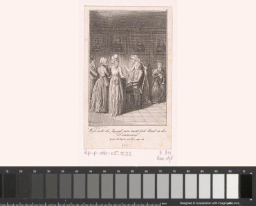 Luise turns the sheet music