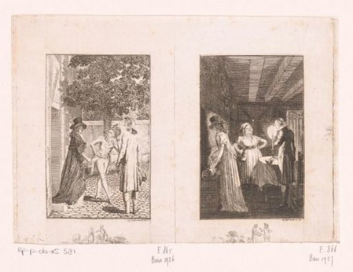 Two Scenes from the Stories of Wilhelm Gottlieb Becker