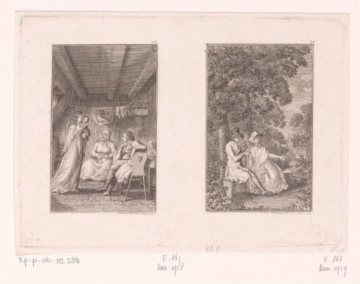 Two Scenes from the Stories of Wilhelm Gottlieb Becker