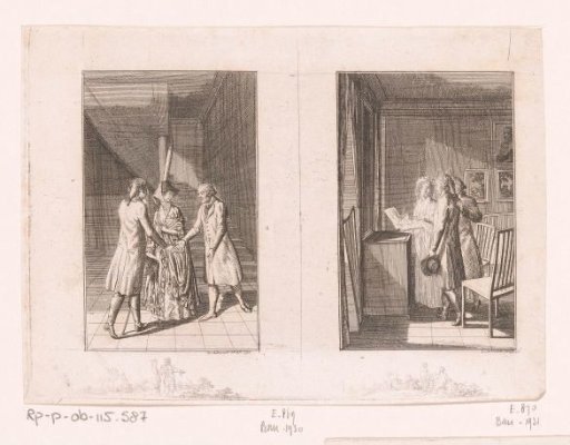 Two Scenes from the Stories of Wilhelm Gottlieb Becker