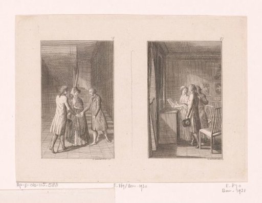 Two Scenes from the Stories of Wilhelm Gottlieb Becker