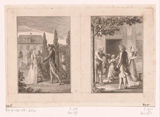 Two scenes from Human Worth and Happiness by Lindemann