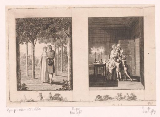 Lady as bride and mother