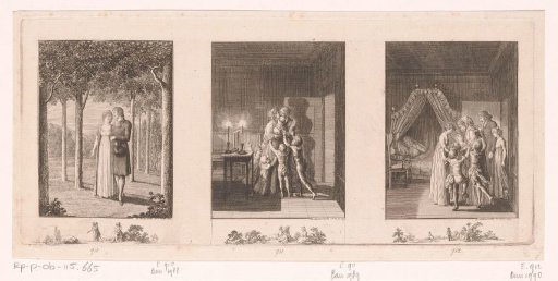 Lady as bride, wife and grandmother