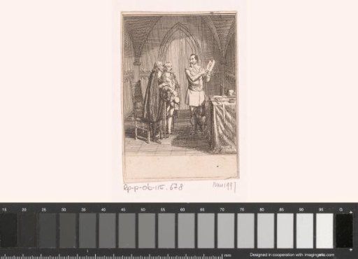 Two envoys of Ferdinand II with Wallenstein