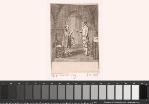 Wallenstein in conversation with Eggenberg