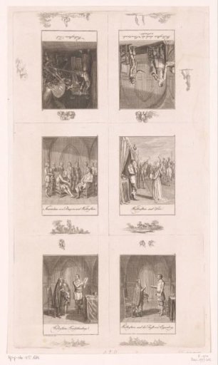 Six scenes from the life of Field Marshal Wallenstein