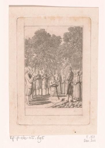 Zinzendorf lays the first stone for the community Herrnhut