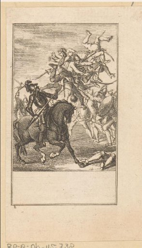 Orlando defeats the army himself in his rage