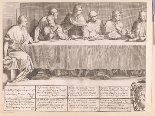 The Last Supper (left panel)