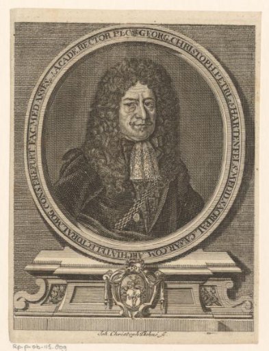 Portrait of Georg Christoph Petri van Hartenfels