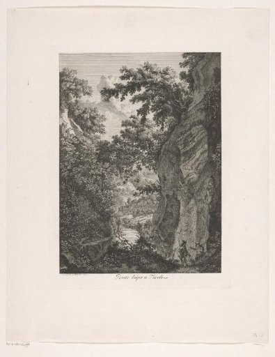 View of the Ponte Lupo near Tivoli