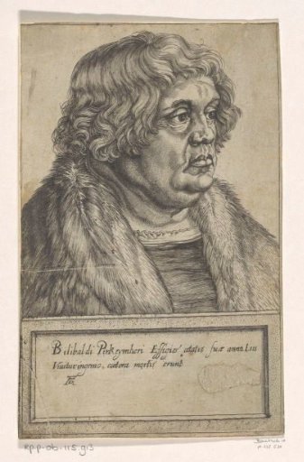 Portrait of Willibald Pirckheimer