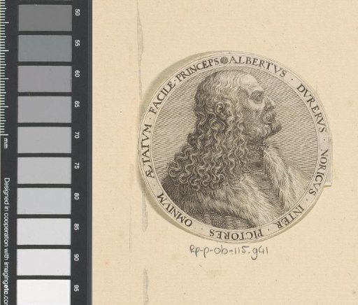 Portrait of Albrecht Dürer in a Medallion