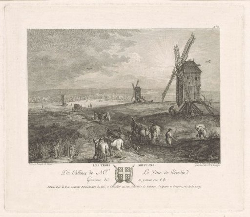 Landscape with Three Mills