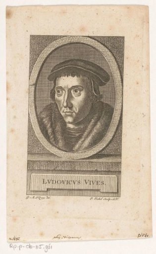 Portrait of Juan Luis Vives