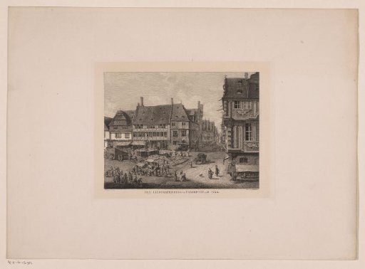 View of the Liebfrauenberg in Frankfurt am Main