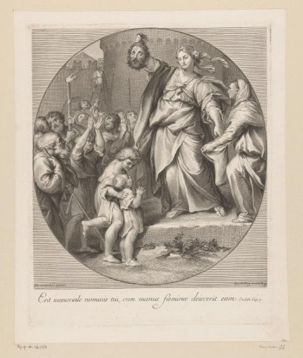 Judith Showing the Head of Holofernes to the People