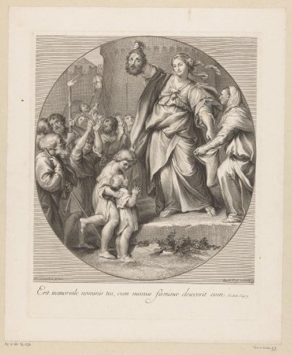 Judith Showing the Head of Holofernes to the People