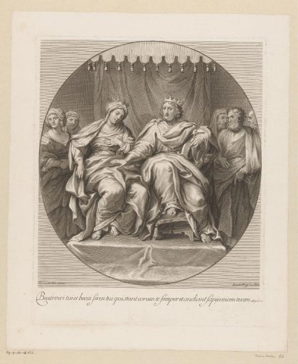 Solomon and Bathsheba on the Throne