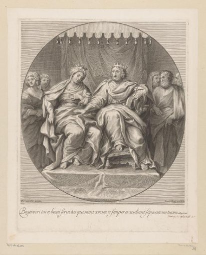 Solomon and Bathsheba on the Throne