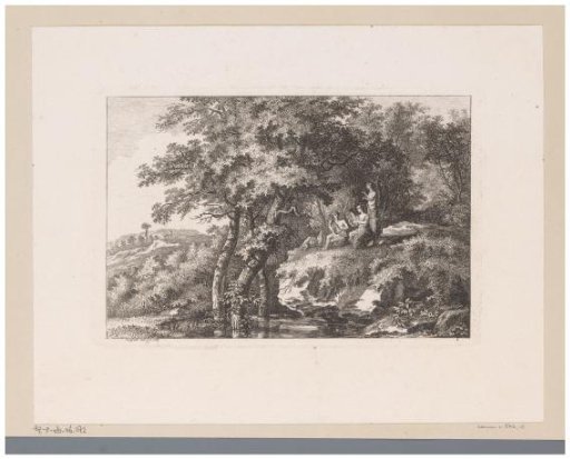 Musical Trio in an Arcadian Landscape