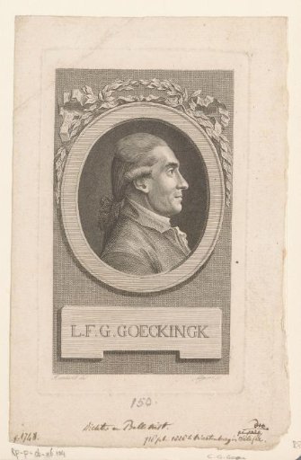 Portrait of Leopold Friedrich Günther von Goeckingk