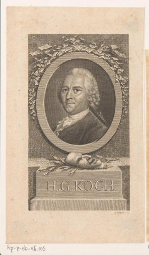 Portrait of Heinrich Gottfried Koch