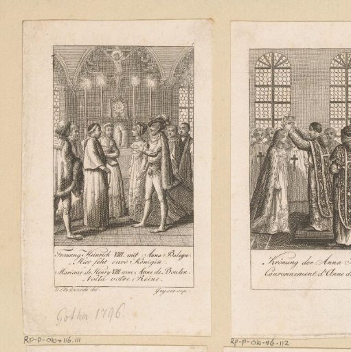 Scene from the history of Henry VIII