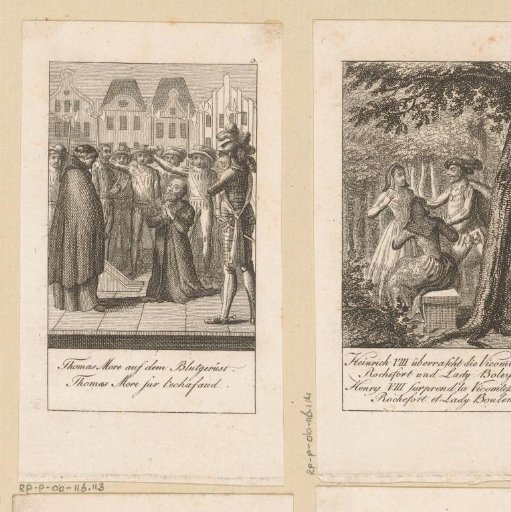 Scene from the history of Henry VIII