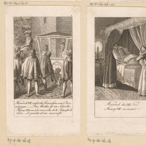 Scene from the history of Henry VIII