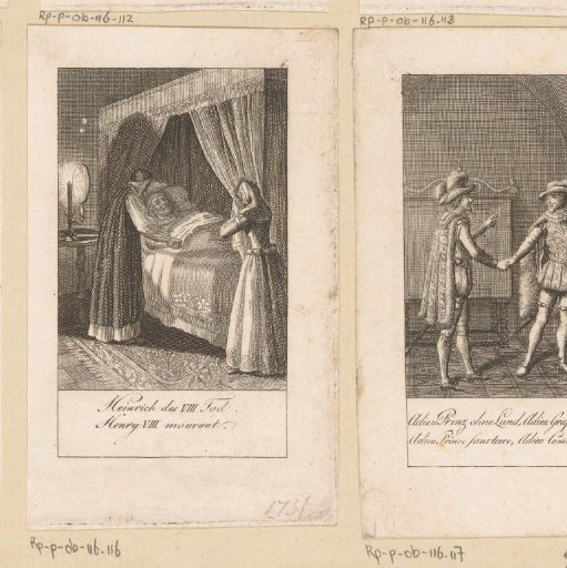 Scene from the history of Henry VIII