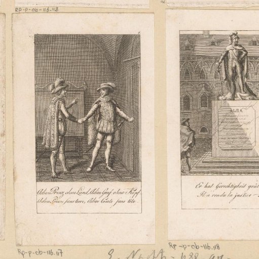Scene from the history of the Dutch stadtholders