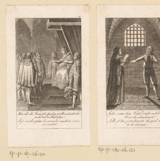 Scene from the history of the Dutch stadtholders