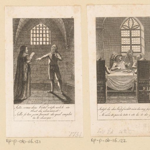 Scene from the history of the Dutch stadtholders