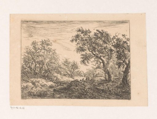 Landscape with a farmstead by a ditch