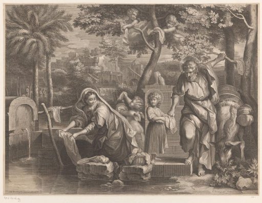 Rest on the Flight into Egypt