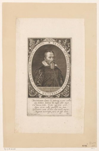 Portrait of Pieter Cornelis van Brederode at the age of 66