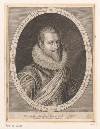 Portrait of Christian IV