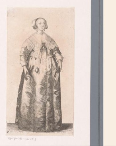 English Lady of Quality with a Pomander