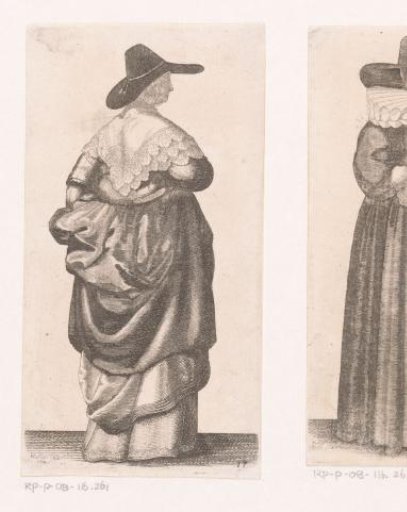 English Lady of Quality with Dark Hat