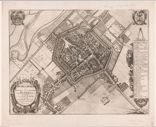 Plan of Düren