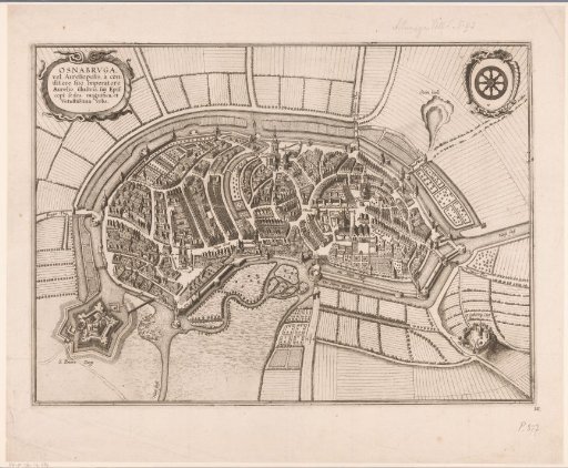 Plan of Osnabrück