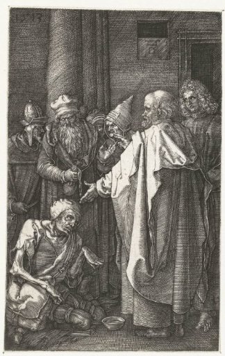 Peter and John Heal a Lame Man at the Temple Gate