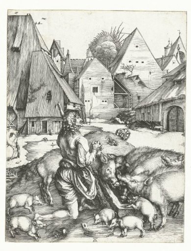 The Prodigal Son among the Swine